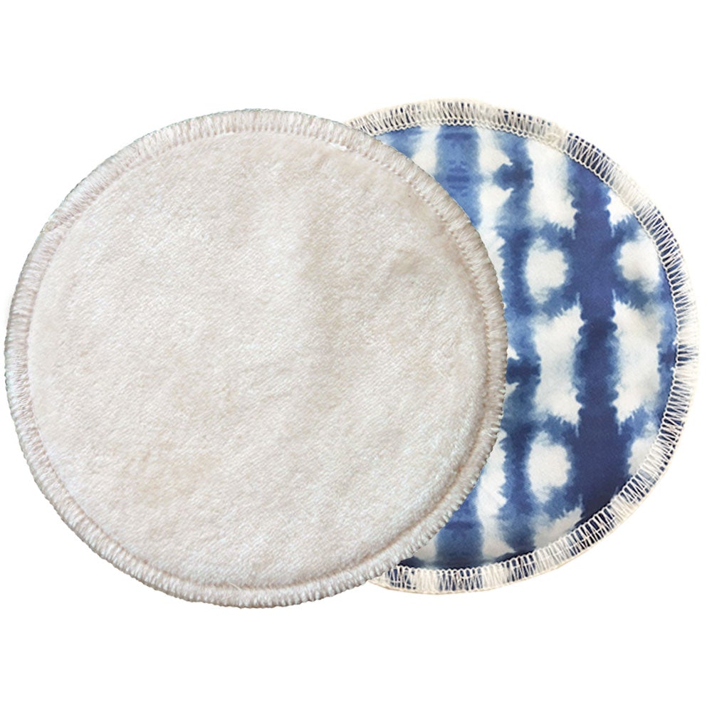 overnight nursing pads - blue pattern