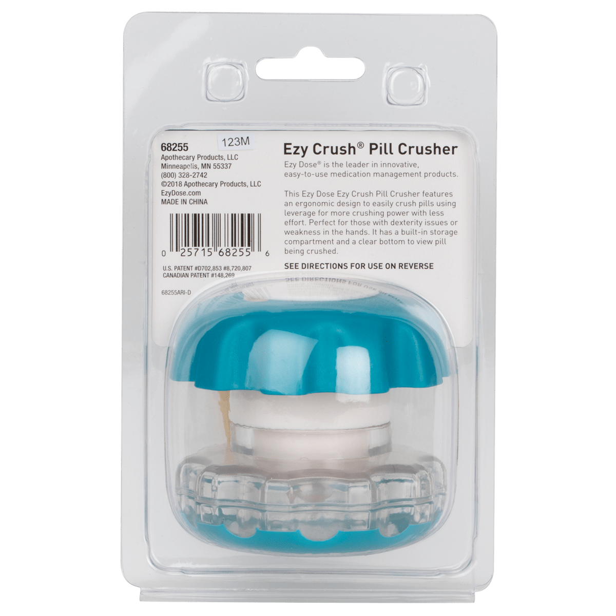 Ezy Dose® Ultra Fine Cut N' Crush®  Removable Drinking Cup – Apothecary  Products