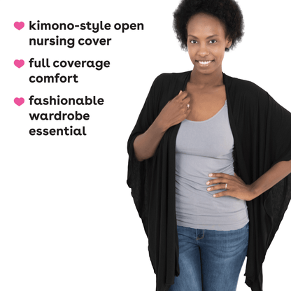 Bamboobies online nursing shawl