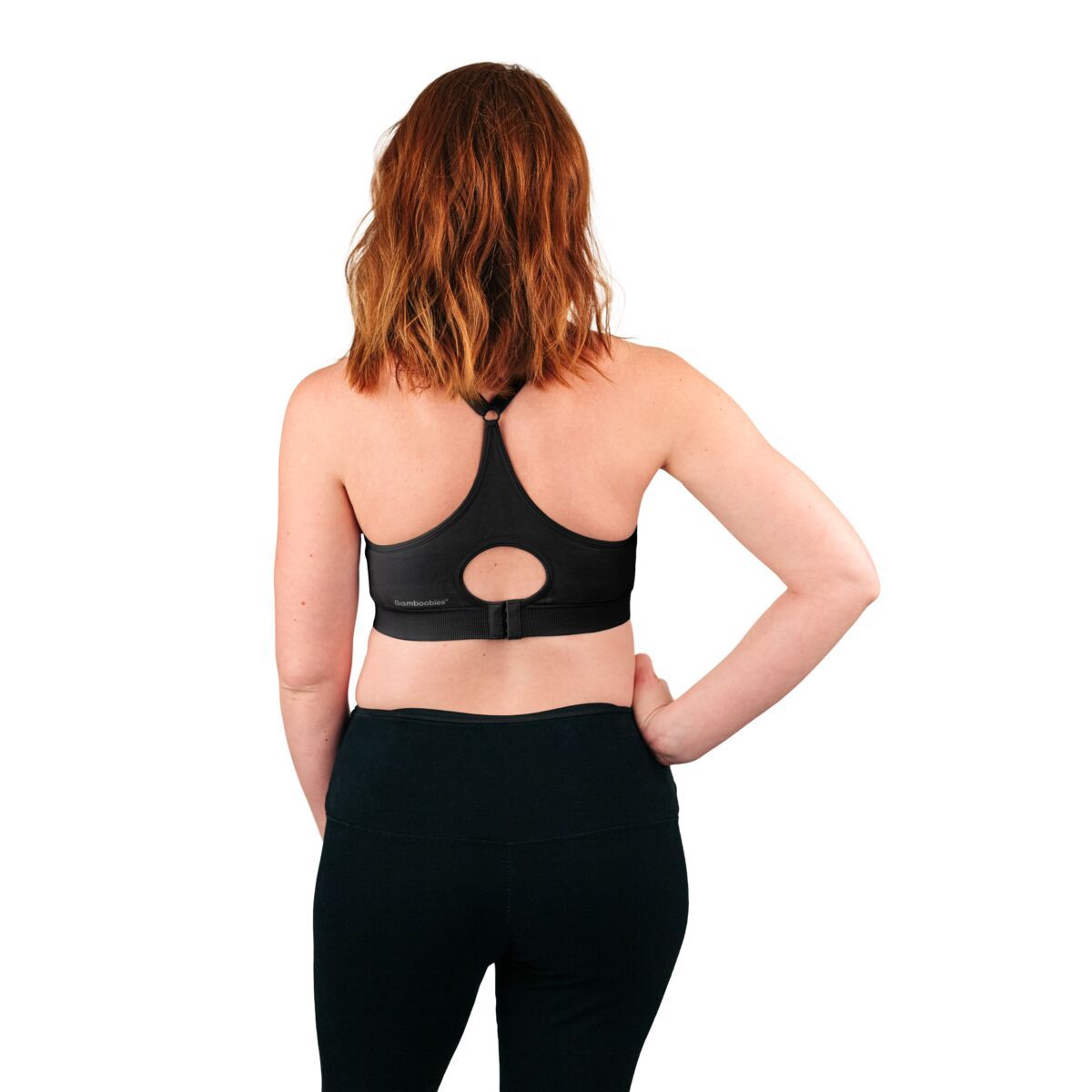 YWDJ Nursing Bras Women Elasticity Breathable Sports Bra Beautiful Back  Fitness Yoga Vest Black S 